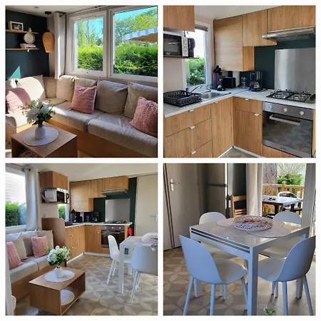 Parque de Campismo Mobil Gamme Luxe 6 Personnes 5 Etoiles Saint-Georges-d'Oleron